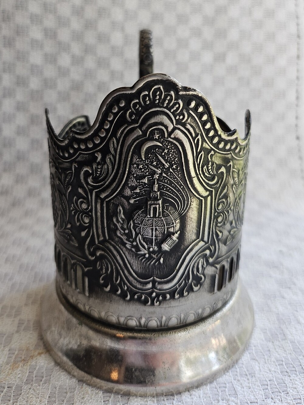 Vintage Soviet-Era Russian Cup Holder